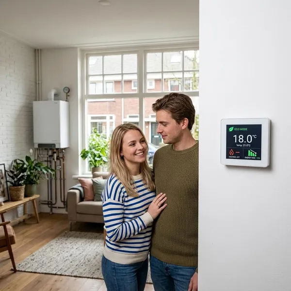 besparen met slimme thermostaat