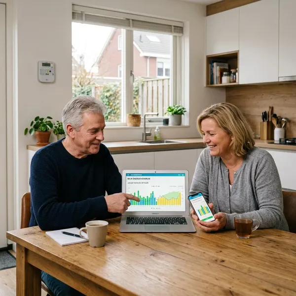 Verbruik bekijken bij Energiedirect