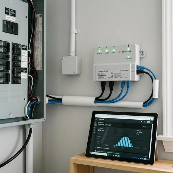 Wat doet de Enphase Q-kabel