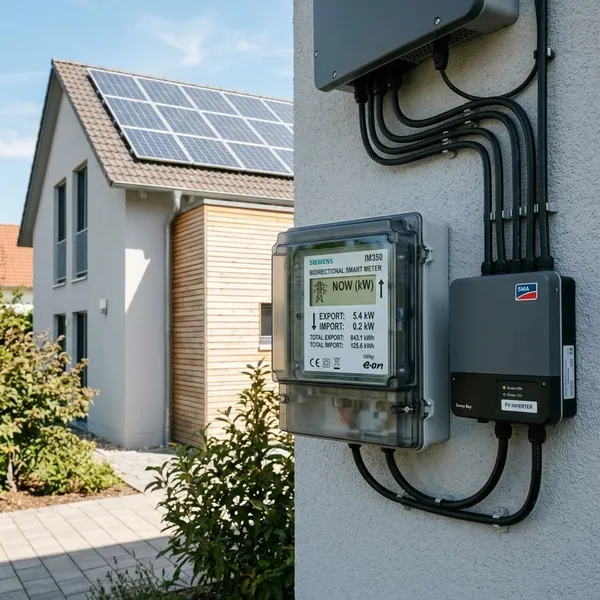 hoe werkt een slimme meter met zonnepanelen