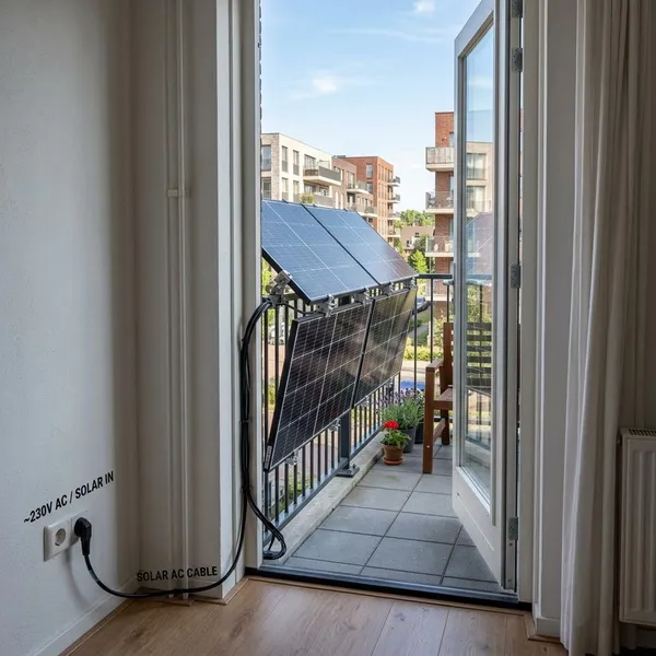 IKEA balkon zonnepanelen