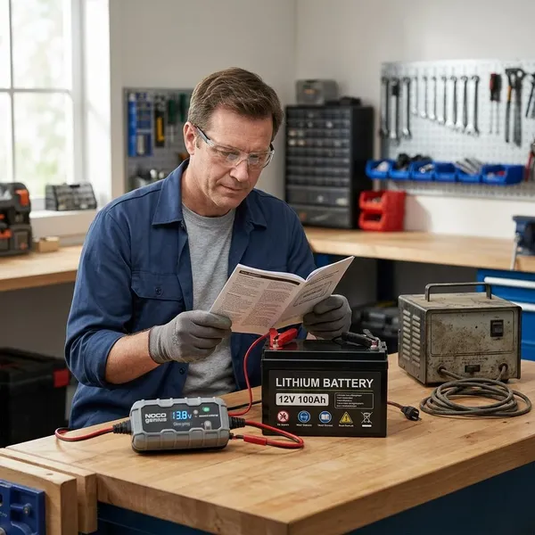 lithium accu opladen met gewone acculader