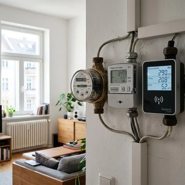Hoe werkt een slimme meter bij stadsverwarming