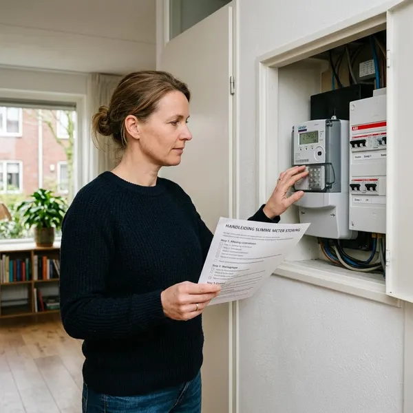 slimme meter storing