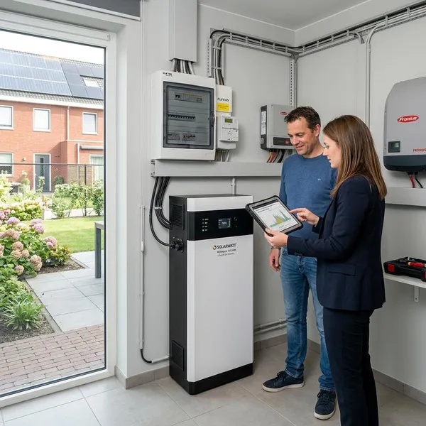 Wat is een thuisbatterij van 10 kWh op 3 fase