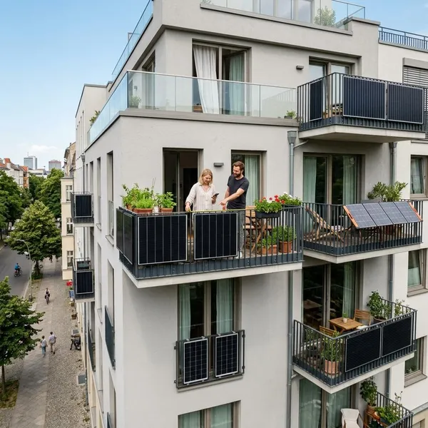zonnepanelen balkon montage